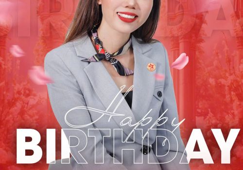  CHÚC MỪNG SINH NHẬT TRƯỞNG NHÁNH KINH DOANH SV12 - CHỊ LÊ THỊ BÍCH