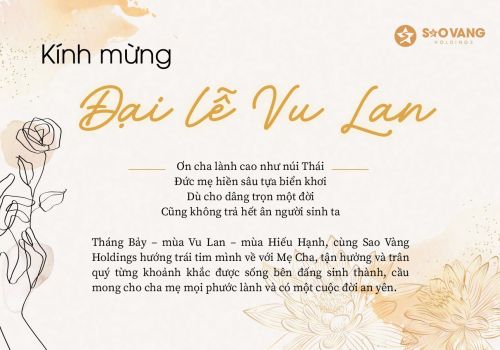 Kính mừng Đại lễ Vu Lan - Mùa hiếu hạnh