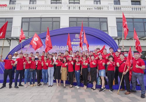 Sao Vàng Holdings - Căng tràn khí thế tại lễ ra quân The Empire Vinhomes Ocean Park - Hành trình đánh thức hừng đông