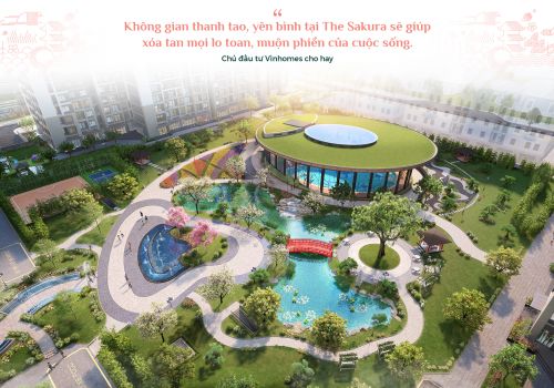 Những tiện ích phong cách Nhật Bản tại Phân khu The Sakura 