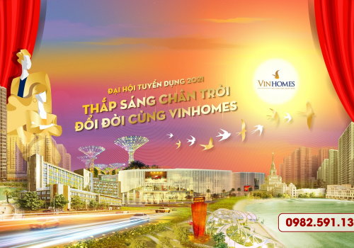 Đại hội tuyển dụng: Thắp sáng chân trời, đổi đời cùng Vinhomes