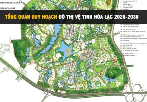 Có gì tại Siêu đô thị vệ tinh Hòa Lạc hơn 17.000ha?