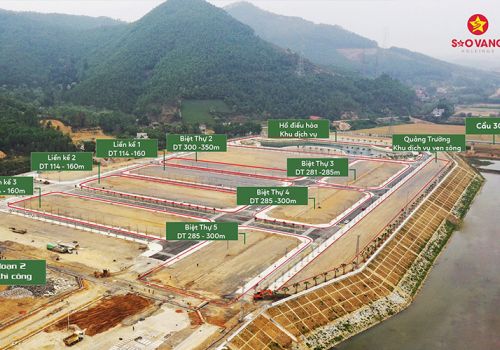 Cập nhật tiến độ dự án Thanh Sơn Riverside tháng 4/2021