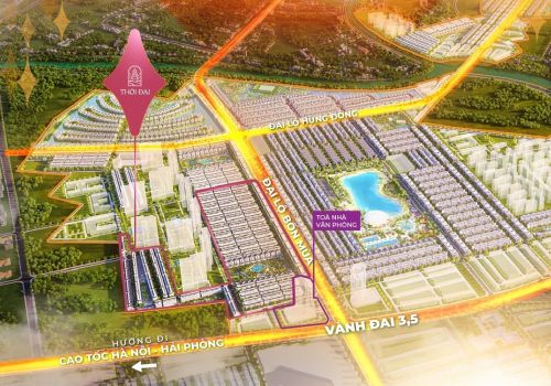 Vị trí đắt giá của phân khu Thời Đại Vinhomes Ocean Park 3 - The Crown