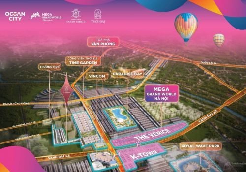 Tiềm năng bất động sản phía Đông Hà Nội: Mega Grand World