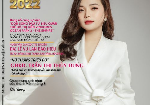 [NHỊP ĐẬP SAO VÀNG HOLDINGS]  TẠP CHÍ NỘI BỘ SỐ 5 NĂM 2022 