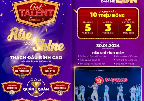 CUỘC THI “SAO VÀNG HOLDINGS'S GOT TALENT ” SEASON 2