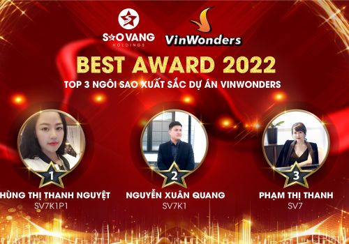 Công bố bảng xếp hạng TOP ngôi sao xuất sắc của các dự án năm 2022
