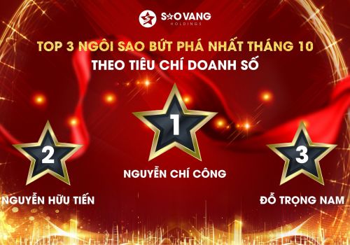 BẢNG XẾP HẠNG CÁC CHIẾN BINH XUẤT SẮC NHẤT THÁNG 10
