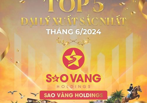 GIỮ VỮNG PHONG ĐỘ ĐỈNH CAO - SAO VÀNG HOLDINGS TIẾP TỤC LÀ ĐẠI LÝ XUẤT SẮC NHẤT DỰ ÁN VINHOMES ROYAL ISLAND THÁNG 6.2024