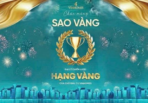 Sao Vàng Holdings – Đại lý chiến lược hạng Vàng của Vinhomes