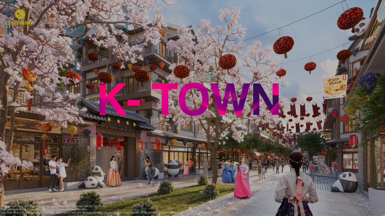 Không gian đậm chất Hàn Quốc The K-Town