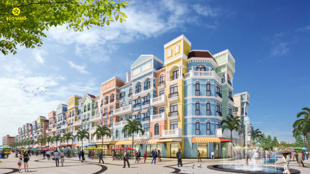 Kiến trúc Gothic nổi bật của phân khu The Venice