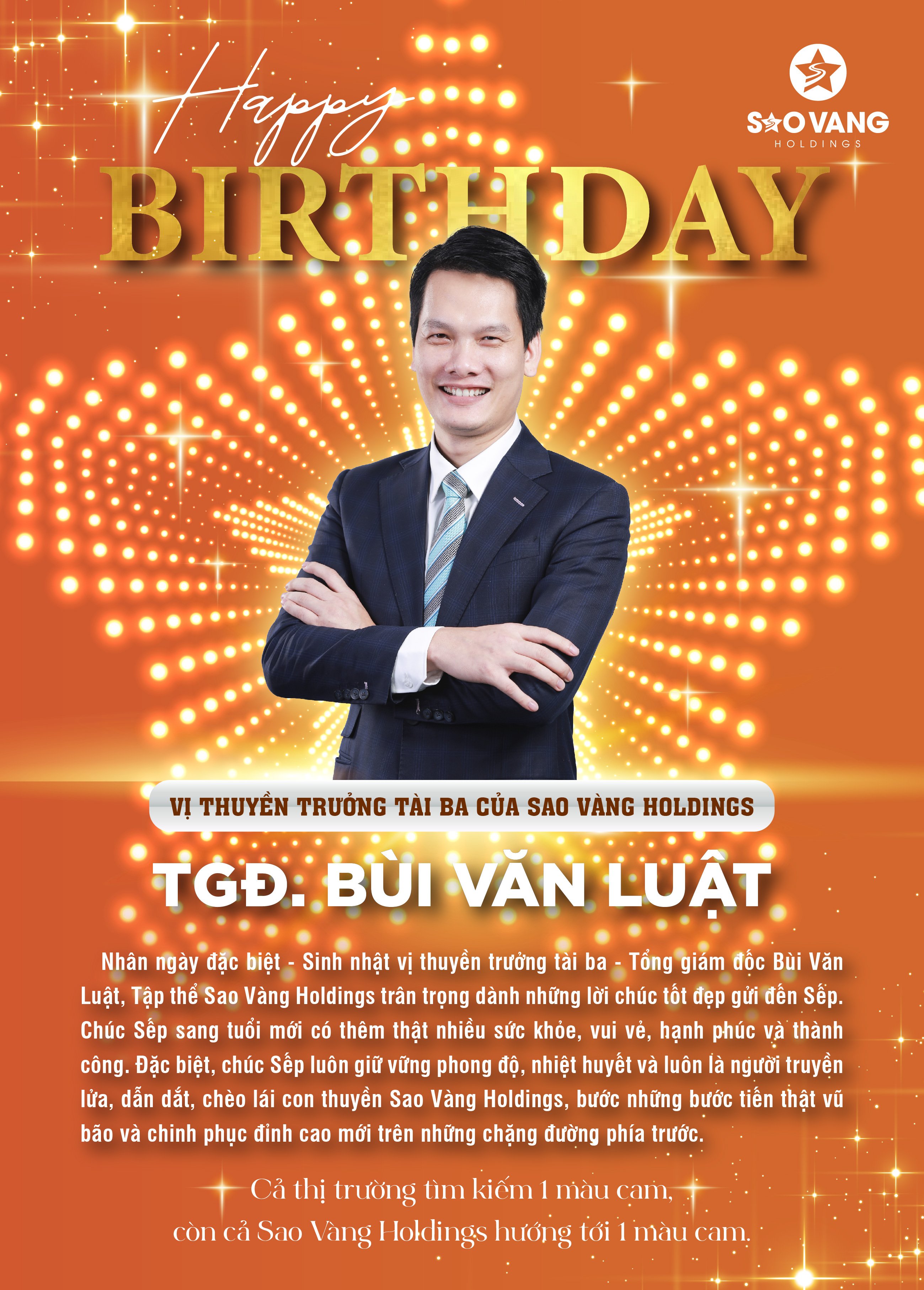 Sinh nhật sếp Luật