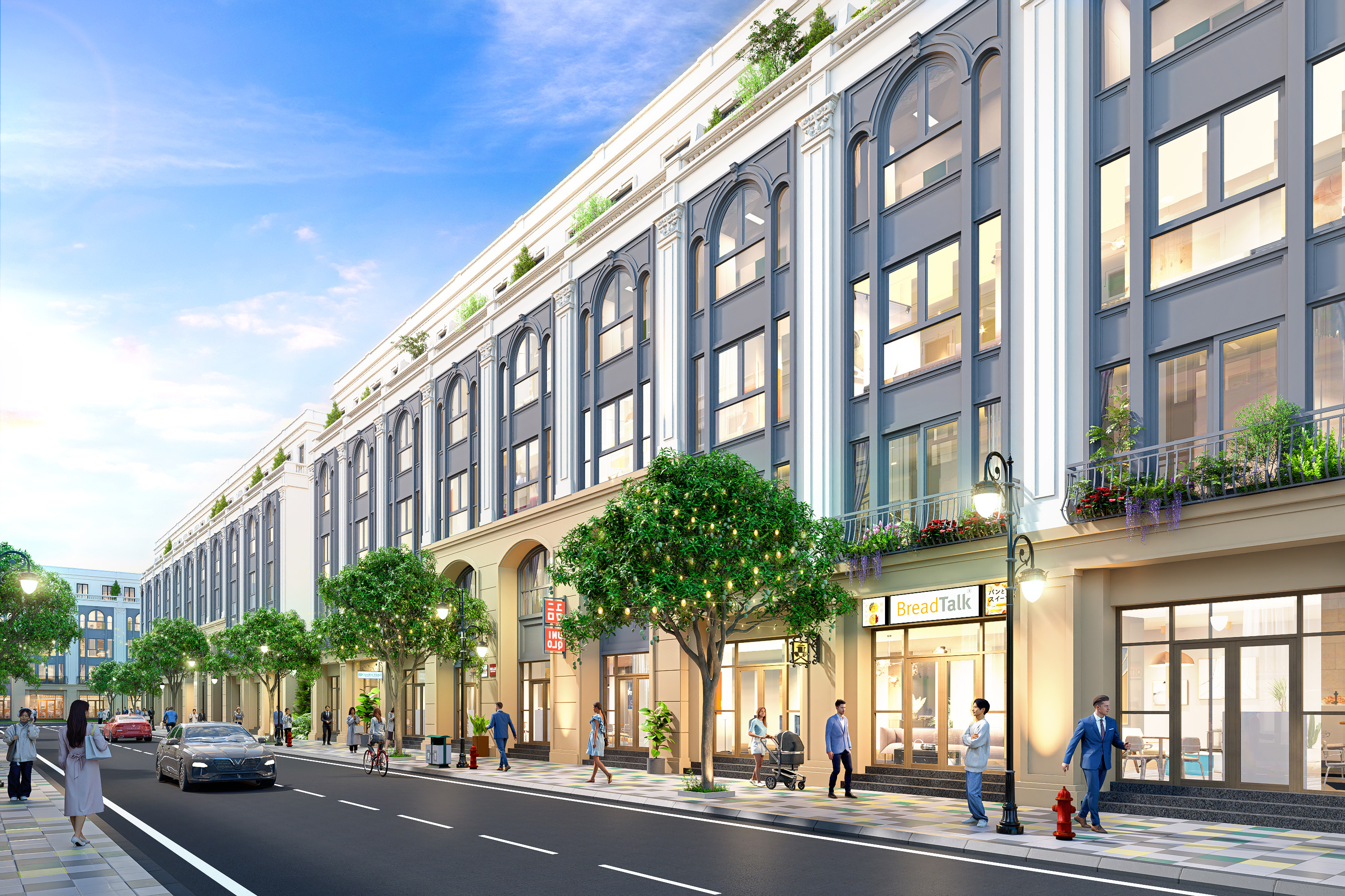 PK Thịnh Vượng - Liền kề - phong cách Cổ điển