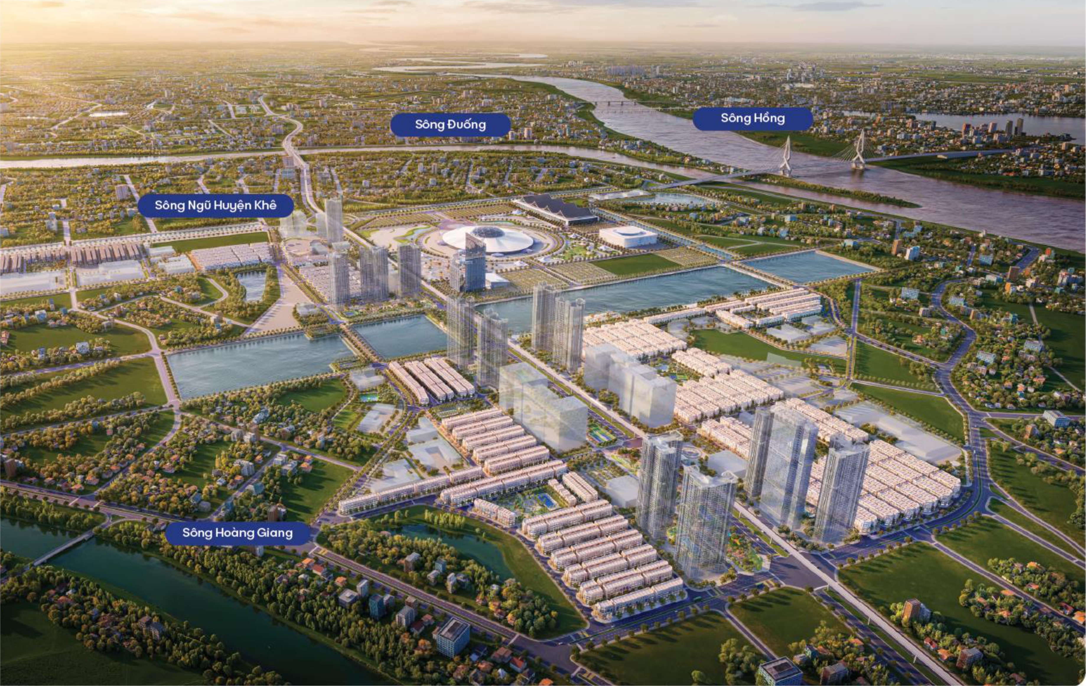 phối cảnh tổng quan