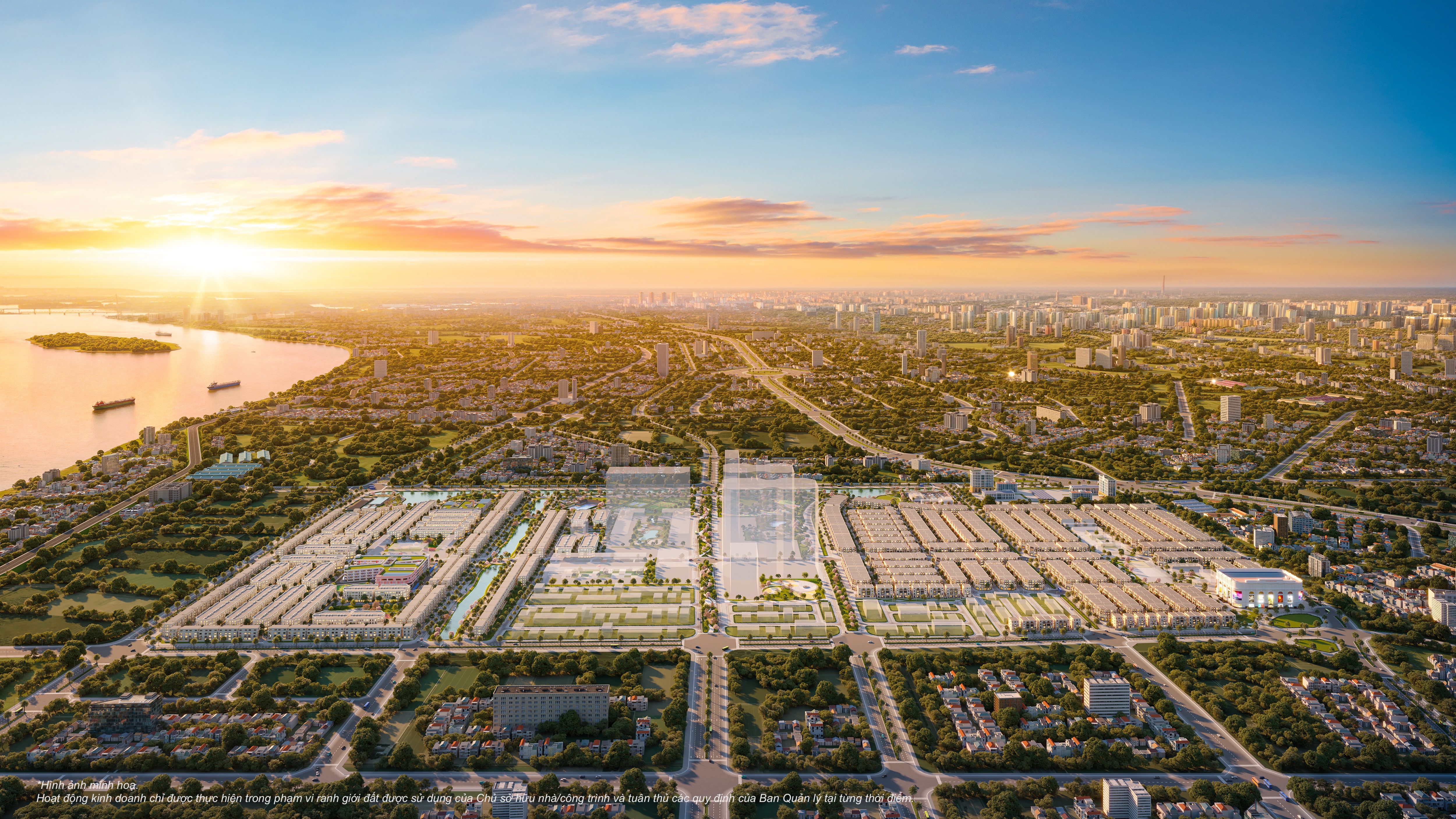 VHWCT. PCTT. Hướng nhìn thấy Đại lộ Tây Thăng Long